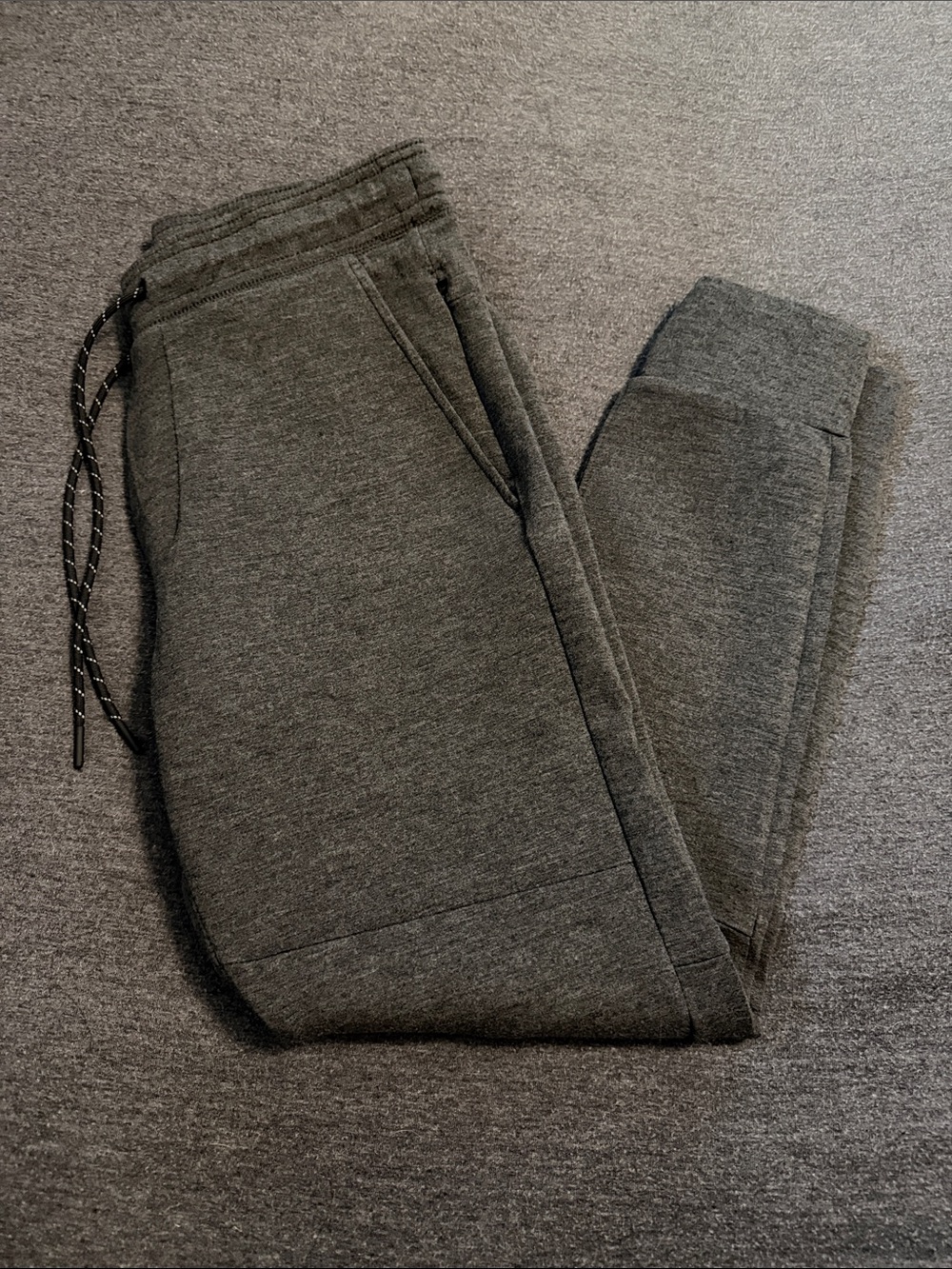 AE Men's Dark Gray Jogger Sweatpants - Classic Drawstring Comfort